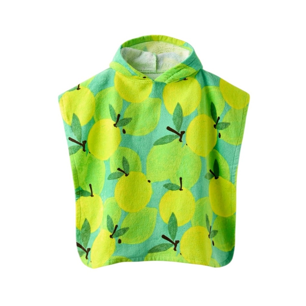Zara kids size 4-5 fruit print swim poncho